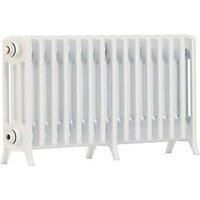Arroll NE450/4c/15/9016 Aluminium Edwardian 4 Column Radiators, White