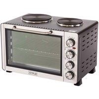 30 Litre Electrical Mini Compact Oven Kitchen Mate c/w 2 Hot Plates, And Timer