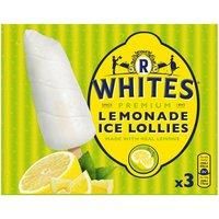 R Whites Premium Lemonade Ice Lollies 3 x 78g (234g)