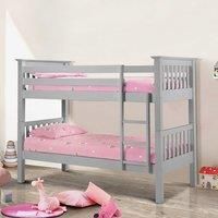 Julian Bowen Barcelona Bunk Bed, Dove Grey