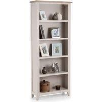 Julian Bowen Richmond Tall Bookcase, Grey/ Oak