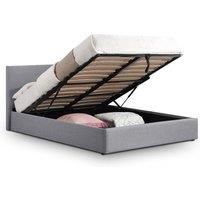 Julian Bowen Rialto Lift-up Storage Bed, Grey, Double