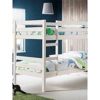 Camden Bunk Bed Surf White Solid Pine 3ft Bunk Beds by Julian Bowen