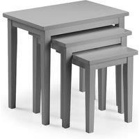 Julian Bowen Cleo Nest of Tables, Grey