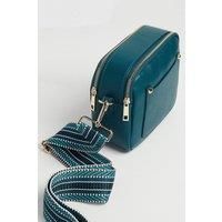 Crossbody Bag with Aztec Strap