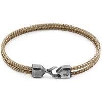 Cromer Silver and Rope Bracelet