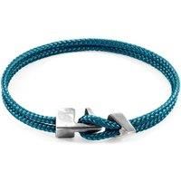 Brixham Silver and Rope Bracelet