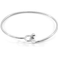 Hardy Buckle Midi Geometric Silver Bangle