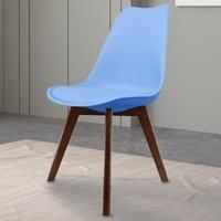 Fusion Living Soho Plastic Cushioned Dining/Vanity Chair | Various Colours