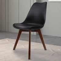 Fusion Living Soho Plastic Cushioned Dining/Vanity Chair | Various Colours