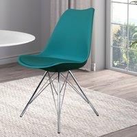 Fusion Living Soho Plastic Dining Chair - Choose your Leg Style