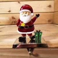 17cm Santa Christmas Stocking Hanger