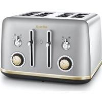 BREVILLE Mostra VTT929 4Slice Toaster  Silver