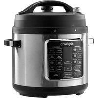 Crockpot Turbo Express Pressure Multicooker | 14-in-1 Functions | Slow Cooker, Steamer, Pressure Cooker & More | 5.6L (6+ People) | CSC062