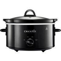 Crock-Pot Slow Cooker | Removable Easy-Clean Ceramic Bowl | 3.7 L (3-4 People) | Black | [CSC078]