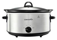 CrockPot 5.6L Slow Cooker Stainless Steel