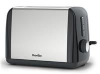 Breville ITT991 Stainless Steel Wide Slot 2 Slice Toaster 800W - Black
