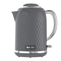 Breville Curve Electric Kettle , 1.7 Litre , 3KW Fast Boil , Grey and Chrome [VKT227]