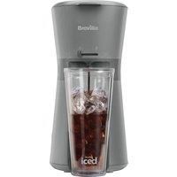 Breville Iced Coffee Maker | Plus Coffee Cup with Straw | Ready in Under 4 Minutes | Grey [VCF155]