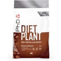 PhD Diet Plant Protein Powder, Belgian Chocolate, 1kg