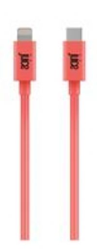 Juice App.Match 2m Lightning to Type C Cable - Coral