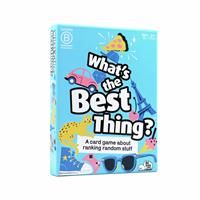 What/'s the Best Thing£ – Hilarious Party Game for Teens & Adults | Travel-Friendly Board Game for Game Night, Birthdays & Garden Parties