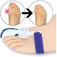 Pair Bunion Splint Corrector Hallux Valgus Straightener Toe Separator Support UK