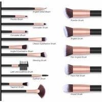 16pc Professional Kabuki Make up Brushes Set Eye shadow Blusher Face Foundation