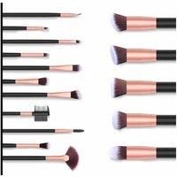 16pc Professional Kabuki Make up Brushes Set Eye shadow Blusher Face Foundation