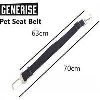 Pet Seat Belt In Khaki Green