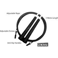Generise Jump Rope Speed Skipping Rope for Fitness, Boxing, Crossfit & Conditioning