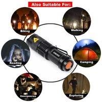 SMALL TORCH Mini Handheld Powerful Camping LED Tactical Pocket Flashlight Bright