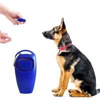 2 In 1 Pet Training Clicker & Whistle - Black