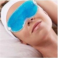 Gel Heating Cooling Sleep Mask Reusable Hot Cold Ice Pack Puffy Dry Eyes UK