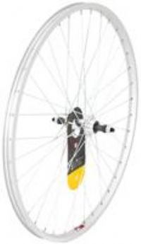 Kx Mtb 26 Inch Singlewall Solid Axle Screw On Wheel Rim Brake (Rear) In Silver