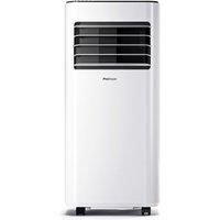Pro Breeze 4-in-1 Portable Air Conditioner 7000 BTU with Remote Control, 24 Hour Timer & Dual Window Venting Kit Included. Powerful Air Conditioning Unit with Class A Energy Efficiency Rating