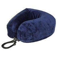 Rock Luggage Dlx Memory Foam Neck Pillow - Navy