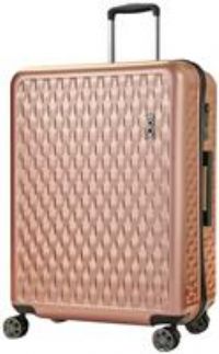 Rock Luggage Allure Large 8Wheel Suitcase  Rose Pink