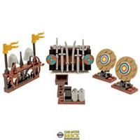 Castle Weapons & Archery Rack | Blacksmith weaponry | Kit Made With Real LEGO