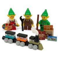 Christmas Elfs | Xmas winter Elf Elves | Santa Gift Present | Made with LEGO