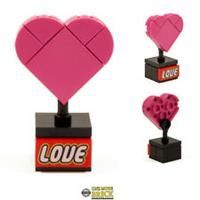 Love Heart Box | Valentine Love Gift | Kit Made With Real LEGO