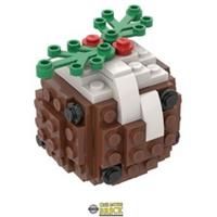 Pudding Christmas Bauble Decoration x1 | All Parts Genuine LEGO Bricks