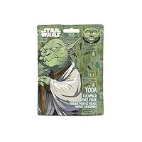 Star Wars Yoda Cosmetic Sheet Mask | Mad Beauty | Cucumber Infused, Gift for Fan, Men and Women