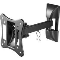 TECH ART TA-GO32B Full Motion 13 - 27" TV Bracket, Black