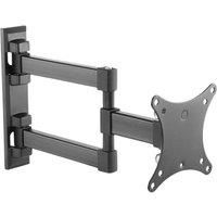 TECH ART TA-GO33B Full Motion 13 - 27" TV Bracket, Black