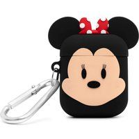 Disney PSQACMN14 Minnie Mouse Cute Earbuds Wireless Headphone Case, Black, 6.3 x 5.56 x 2.9 cm