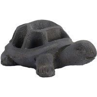 Solstice Sculptures Tortoise Planter 15Cm Blue Iron Effect