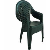 Trabella Pineto Stack Chair Green Pack Of 4