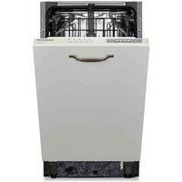Montpellier MDWBI4553 45Cm Slimline Integrated Dishwasher - White