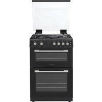 MONTPELLIER MDOG60LK 60 cm Gas Cooker - Black & Silver, Silver/Grey,Black